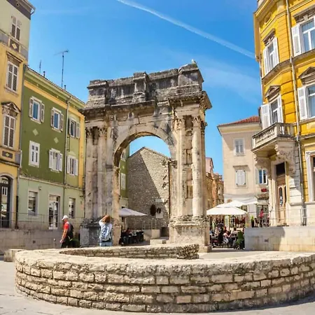 In Croatia Near Stunning Coastline